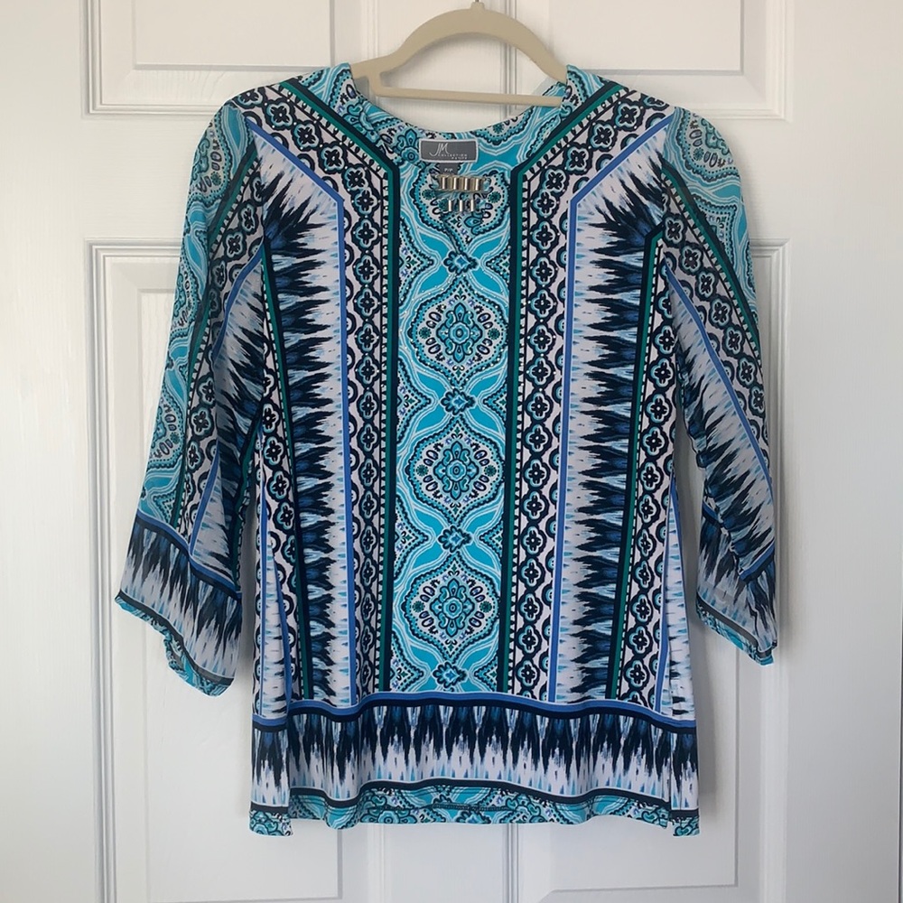 Blue blouse